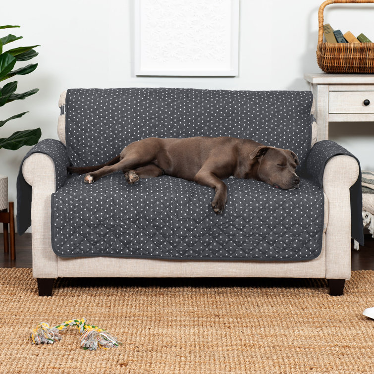 Latitude Run® Box Cushion Loveseat Slipcover Wayfair